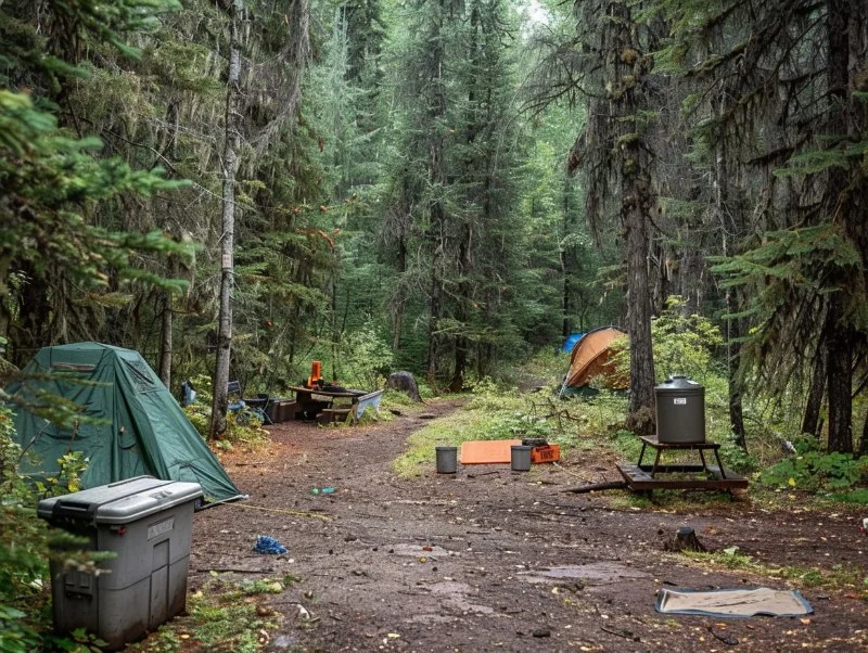 How to Camp Responsibly in Bear Country