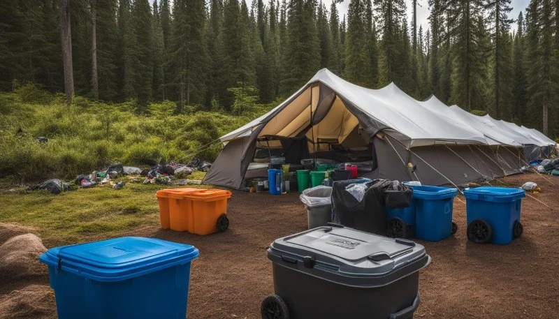 How to Manage Camp Waste Responsibly