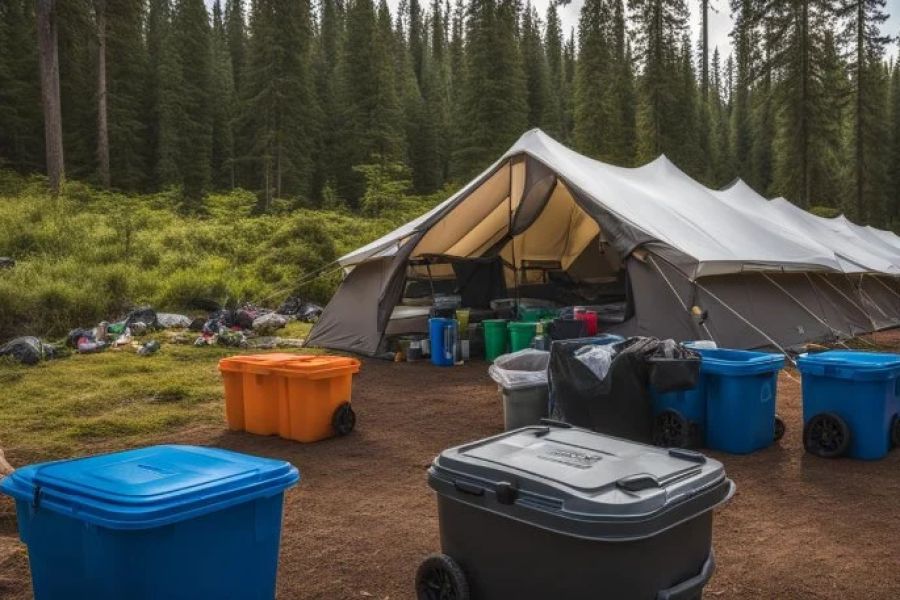 How to Manage Camp Waste Responsibly