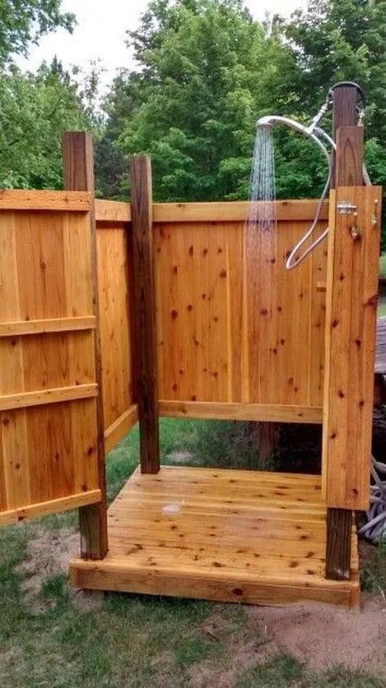 How to Build an Outdoor Camp Shower Setup