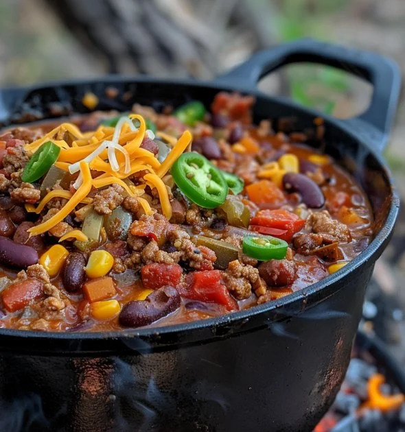 How to Cook Campfire Chili for Large Groups – A Simple and Delicious Recipe
