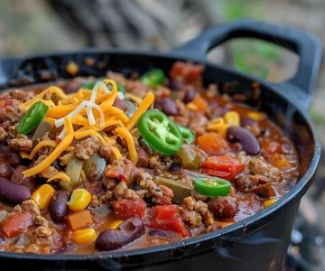 How to Cook Campfire Chili for Large Groups – A Simple and Delicious Recipe