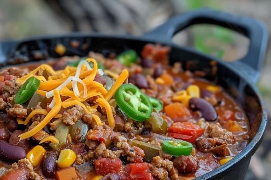 How to Cook Campfire Chili for Large Groups – A Simple and Delicious Recipe