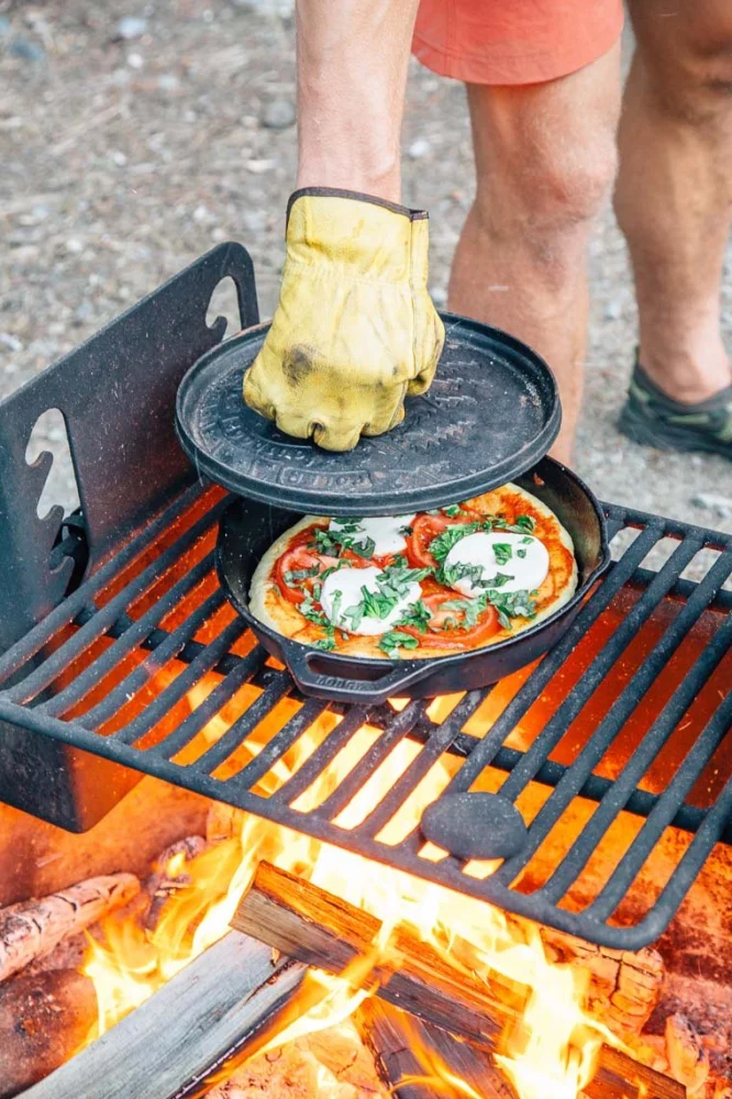 How to Cook Pizza Over a Campfire or Portable Grill