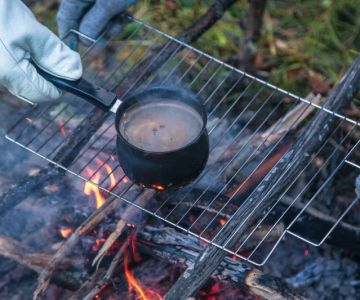How to Make Hot Drinks Over the Campfire