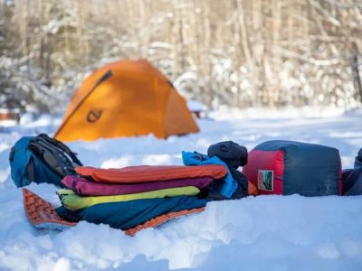 How to Winter Camp with Minimal Equipment