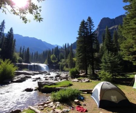 How to Find Scenic Campsites Near U.S. Waterfalls for an Unforgettable Trip