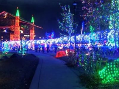 Best Campgrounds in the U.S. for Holiday Light Displays