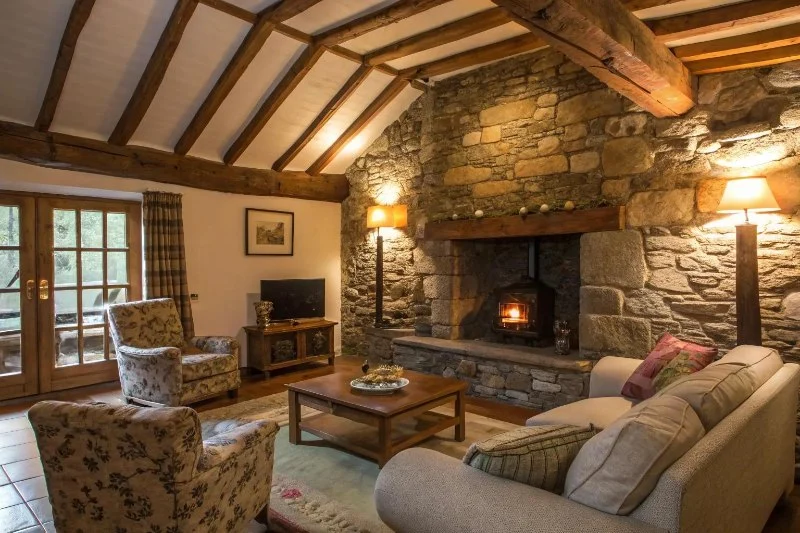Cottages Near Me with Indoor Fireplaces for Cozy Nights