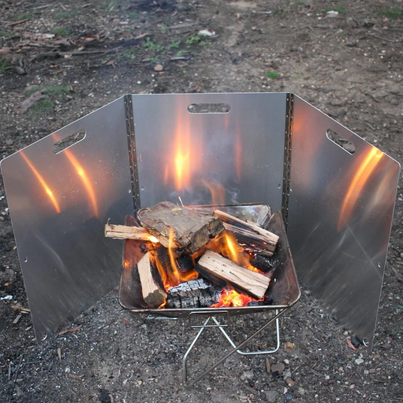 How to Build a DIY Campfire Windshield