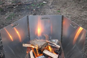 How to Build a DIY Campfire Windshield