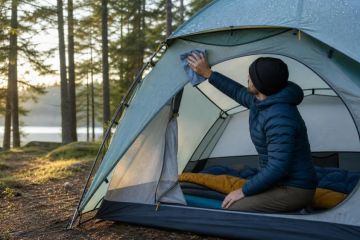 Tent Condensation: How to Keep Your Sleep Area Drier