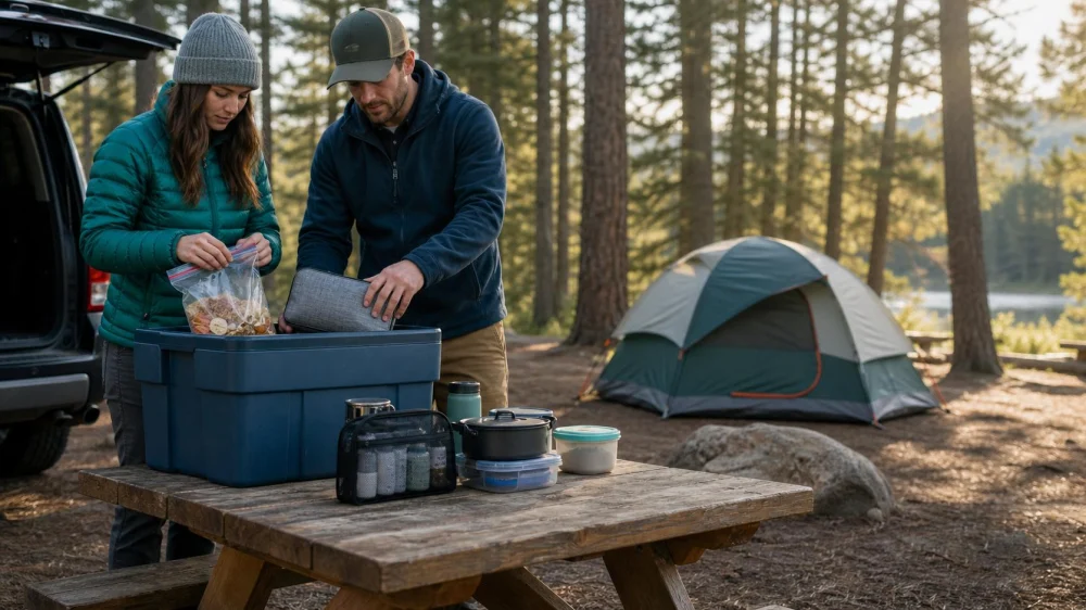 How to Store Food and Scented Items at Camp