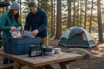 How to Store Food and Scented Items at Camp