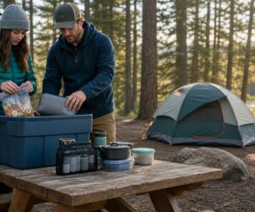 How to Store Food and Scented Items at Camp