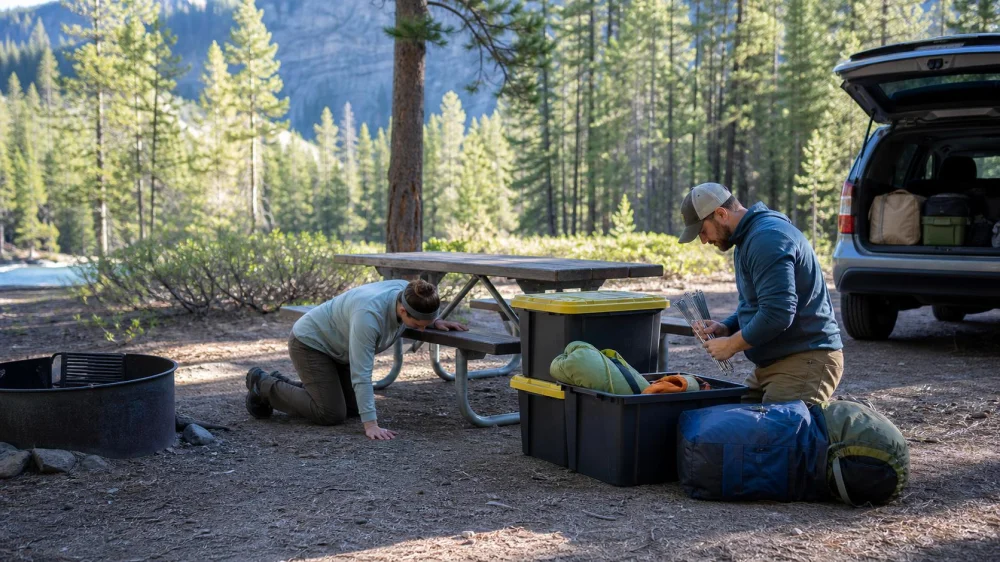 How to Break Camp Without Leaving Gear Behind