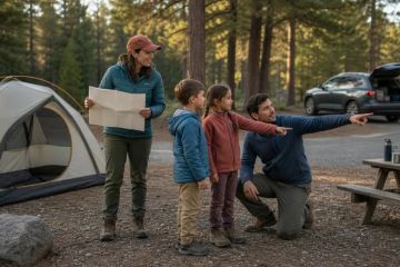 A Family Campsite Safety Briefing Kids Will Remember