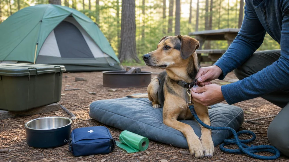 Camping With a Dog: A Practical Campsite Checklist