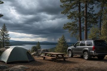 Camping in a Thunderstorm: A Lightning Safety Plan