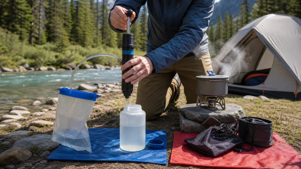 How to Treat and Store Drinking Water While Camping