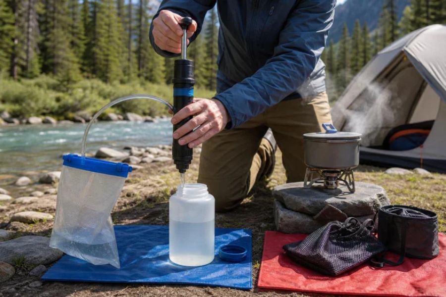 How to Treat and Store Drinking Water While Camping