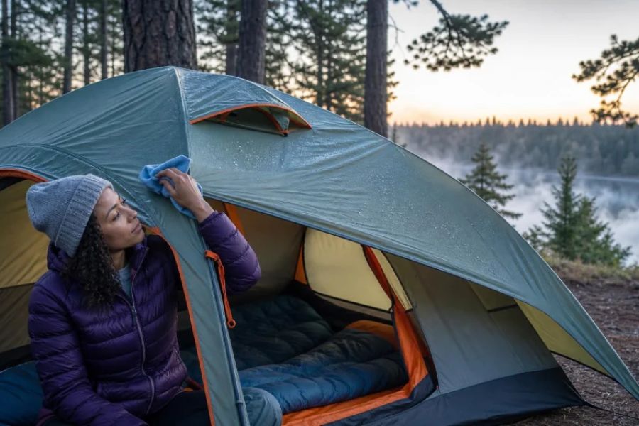 Why Tents Get Condensation and How Campers Can Reduce It