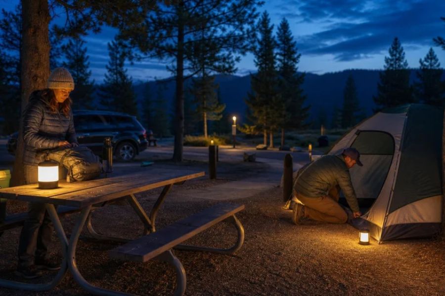 Camping Lantern Guide: Light, Power, and Safe Placement