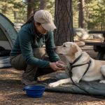 Camping With a Dog: Site Rules, Heat, and Wildlife