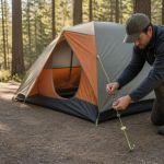 Tent Guyline Setup: Visibility, Tension, and Trip Hazards
