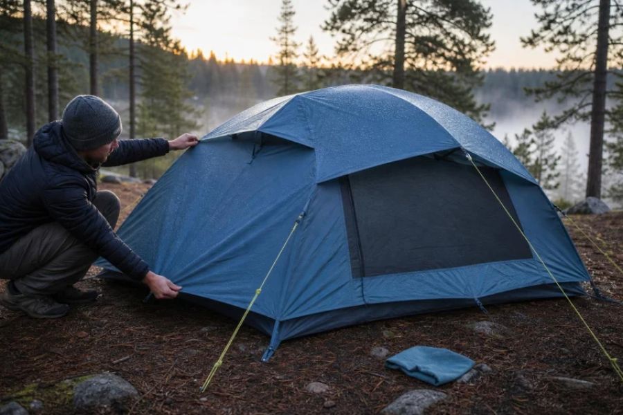 Tent Ventilation: Manage Condensation in Cool Weather