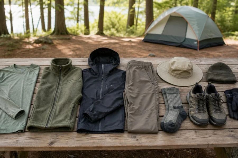 Camping Clothing Checklist: Pack Layers for Changing Weather