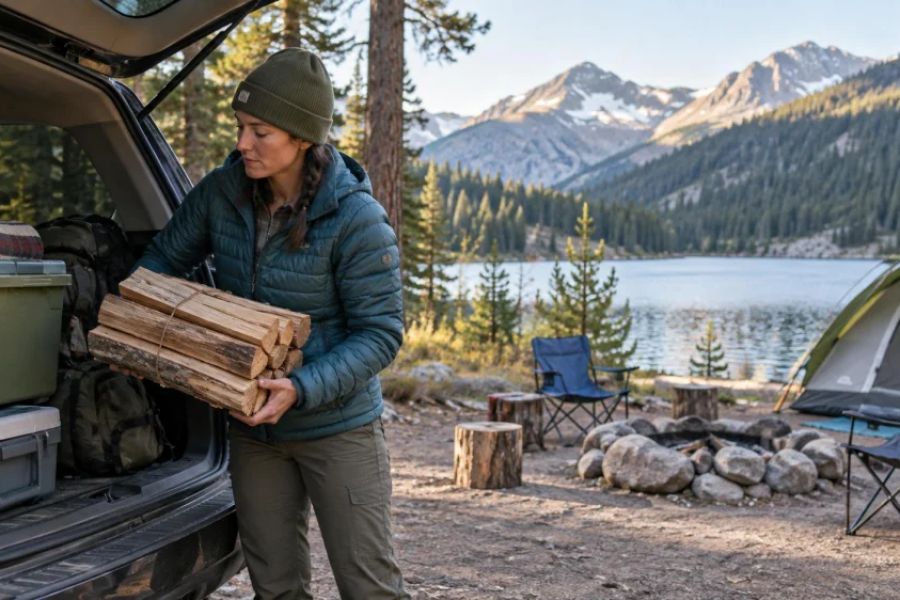Campsite Firewood Rules: Source, Storage, and Transport