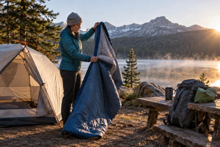 Camping Morning Condensation: Ventilate, Dry, and Pack