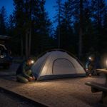 Arriving at a Campsite After Dark: A Safer Setup Plan