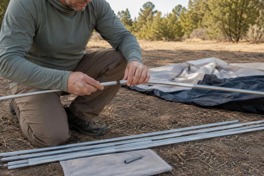 Tent Pole Care: Assemble, Inspect, and Pack Without Damage