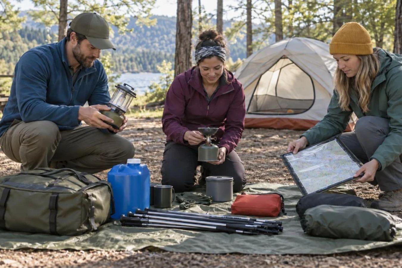 Shared Camping Gear: Assign, Inspect, and Confirm