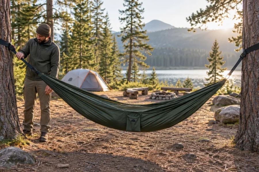 Hammock Camping: Site Rules, Tree Protection, and Safety