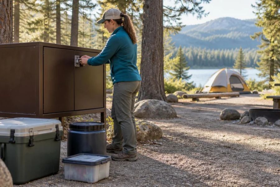 Campsite Food Storage: Wildlife, Odors, and Rules