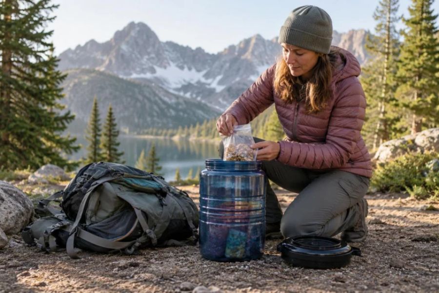 Bear Canister Planning: Capacity, Placement, and Rules