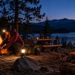 Campsite Arrival After Dark: Light, Setup, and Boundaries