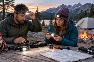 Camping Headlamp Check: Batteries, Beam, and Backup