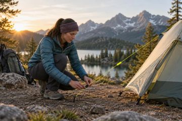 Tent Guyline Setup: Visibility, Tension, and Trip Safety