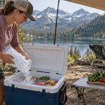 Camping Cooler Plan: Ice, Raw Food, Drainage, and Shade