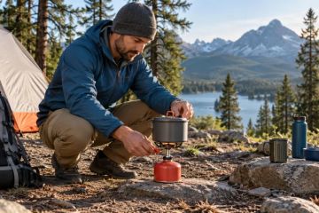 Camping Stove Setup: Fuel, Ventilation, and Fire Safety