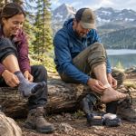 Camping Foot Care Plan: Socks, Hot Spots, and Drying