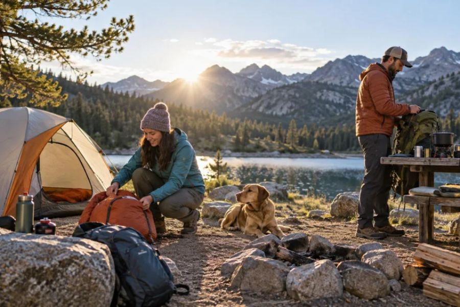 Camping Daylight Plan: Setup, Route, and Turnaround Time
