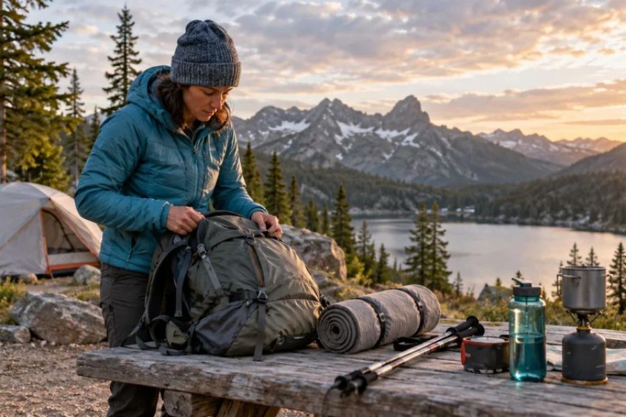 Campsite Weather Window: Forecast, Shelter, and Exit Time