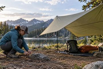 Camping Tarp Setup Plan: Anchors, Drainage, and Wind