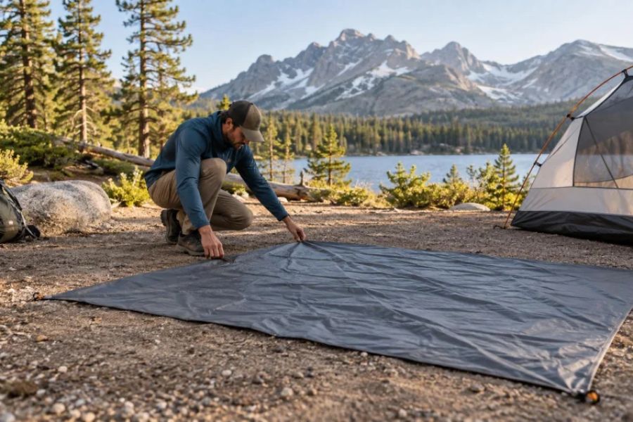 Tent Footprint Setup: Size, Drainage, and Ground Care