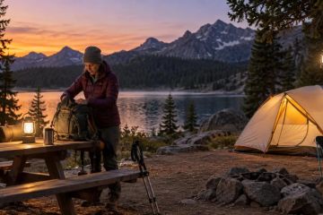 Campsite Lighting Plan: Brightness, Direction, and Courtesy